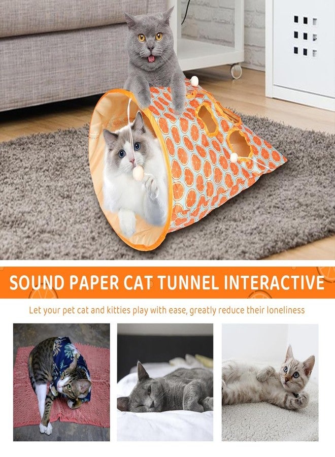 Dangfly Cat Tunnel - Indoor Outdoor Kitty Puppy Toy for Hiding (1 Way) - Image 4